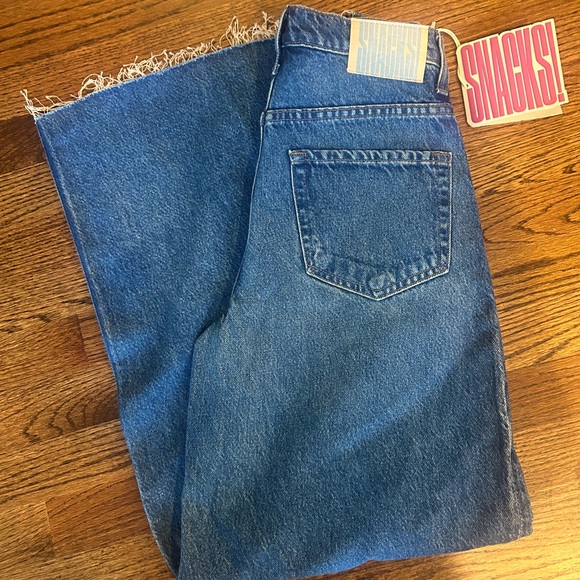 MOTHER Jeans The Lunch Line Size 26, Blue - Picture 1 of 4